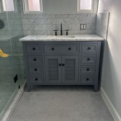 Bathroom Vanity 48” MUST GO TODAY