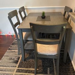 Dining Table With 4 Chairs