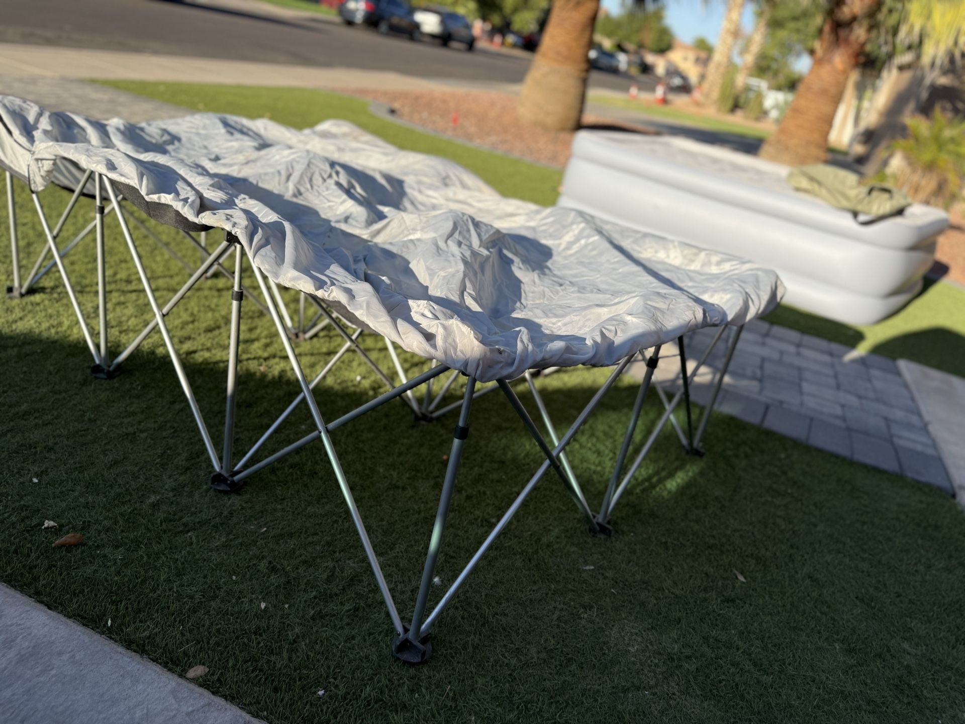 Instant Bed Frame (Needs Queen Size Air Mattress)