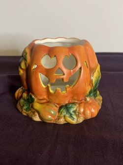 Halloween Candle Holder
