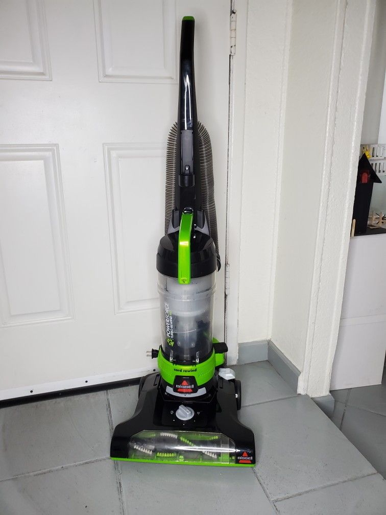 BISSELL PowerForce Helix Turbo Rewind Pet Upright Vacuum