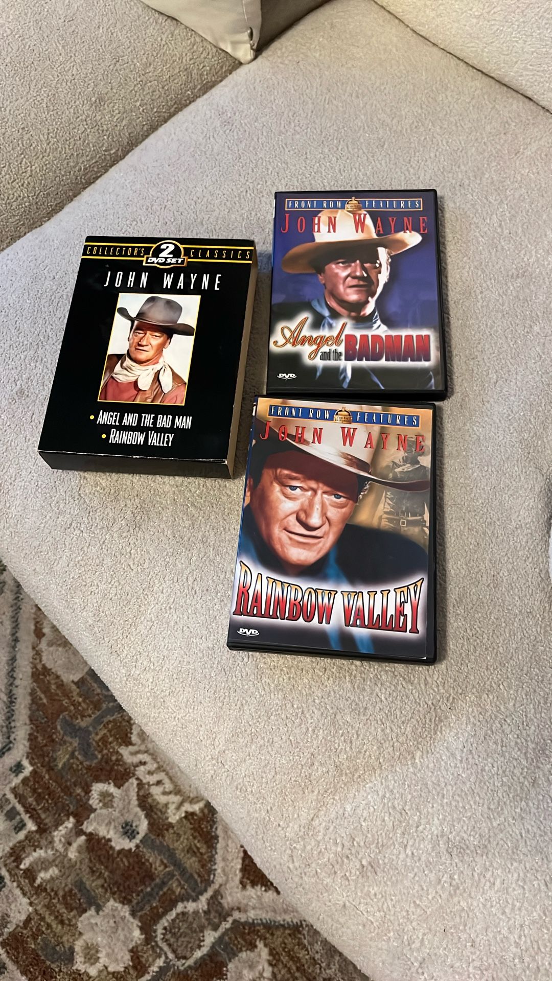 John Wayne 2 DVD Set Classic Black And White