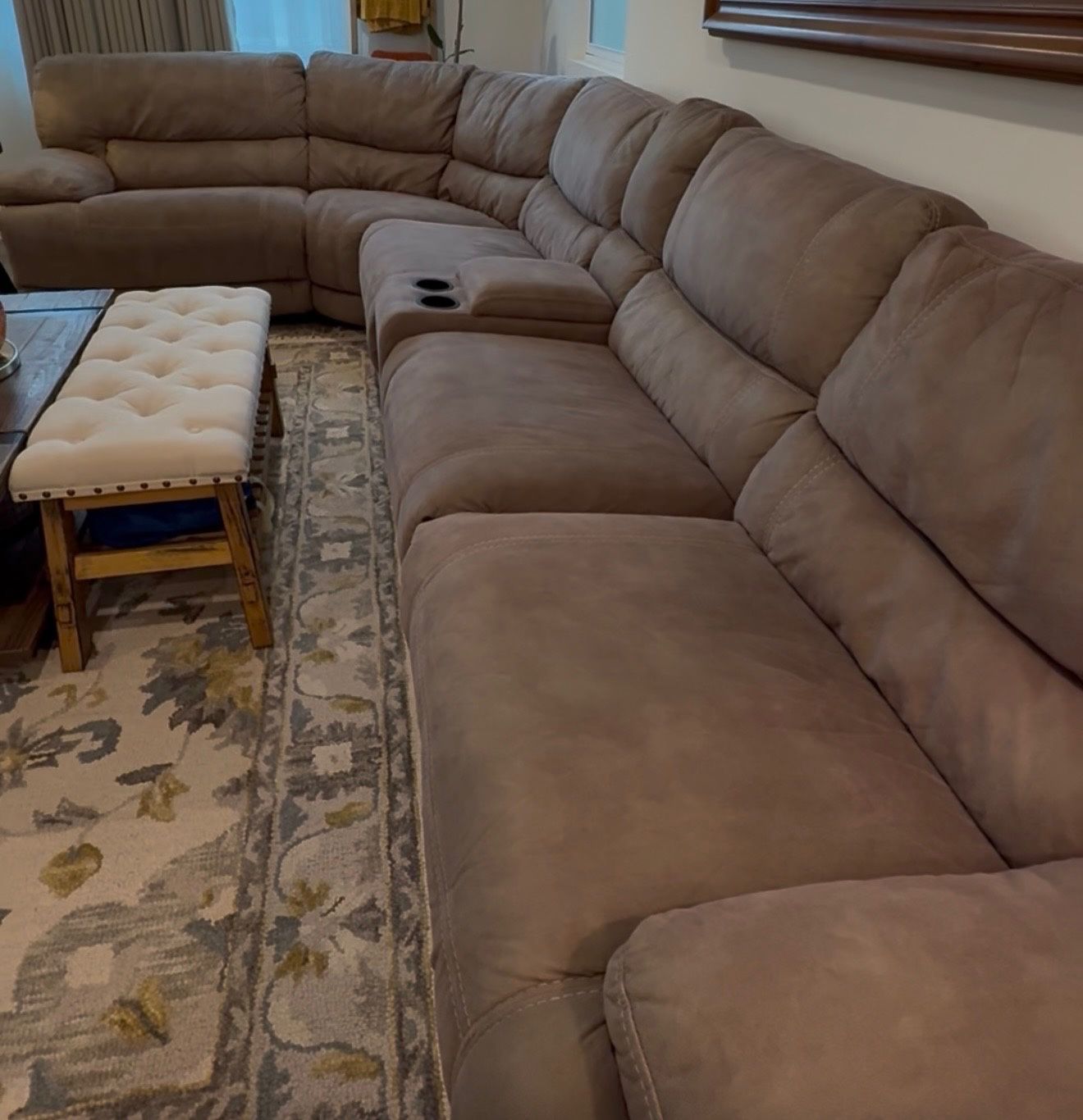 6-Piece Reclining Sofa