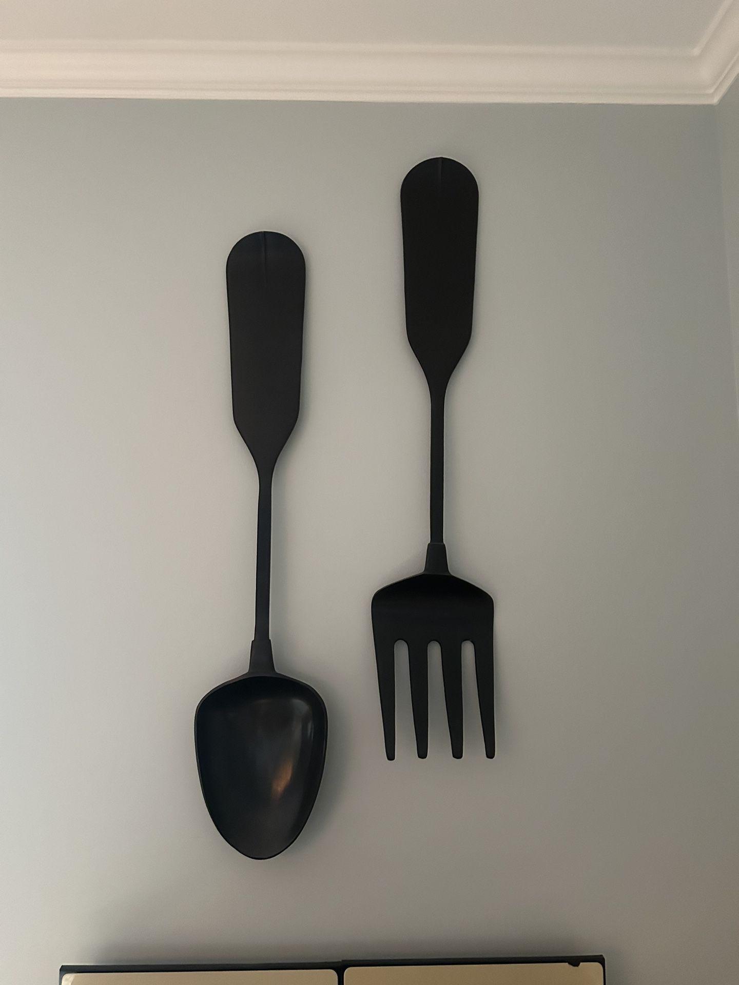 Pottery Barn Fork & Spoon 4 Foot Wall Art! for Sale in Boca Raton, FL