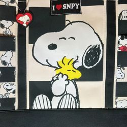 Peanuts I Heart Snoopy Tote Bag