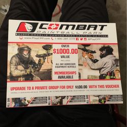 Paintball Tickets 