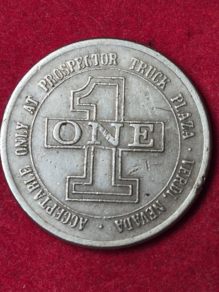 Vintage Coin VERDI, NEVADA PROSPECTOR TRUCK PLAZA