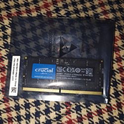 Crucial 32GB (2x16GB) DDR5-4800 SO-DIMM Laptop RAM Kit