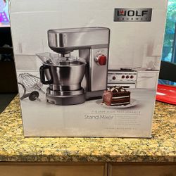 Wolf Stand Mixer New