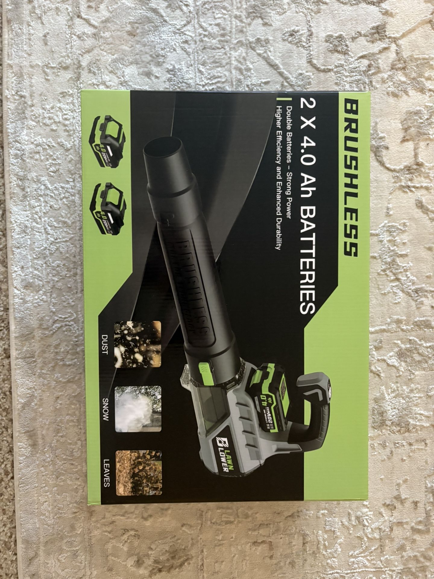Electric Leaf Blower With Brushless Motor (BRAND NEW/NEVER USED)