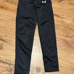 Boys Baseball Pants  (Under Armour - Black)