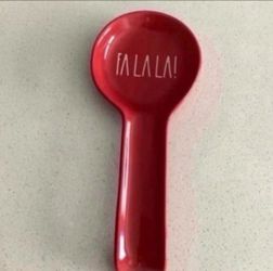NEW RAE DUNN FA LA LA! RESTING SPOON