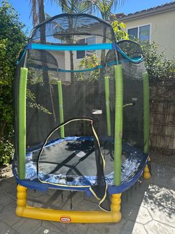 used little tikes trampoline