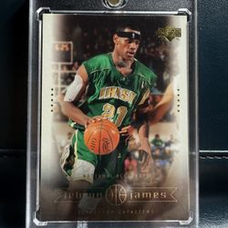 LeBron James 2003 Upper Deck LeBron James Box Set #3 National Accolades RC