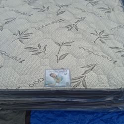 Brand new Queen size Pillowtop Mattress Included box spring.