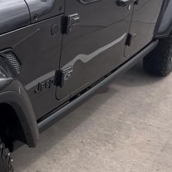 2023 Jeep Gladiator Rock Sliders 