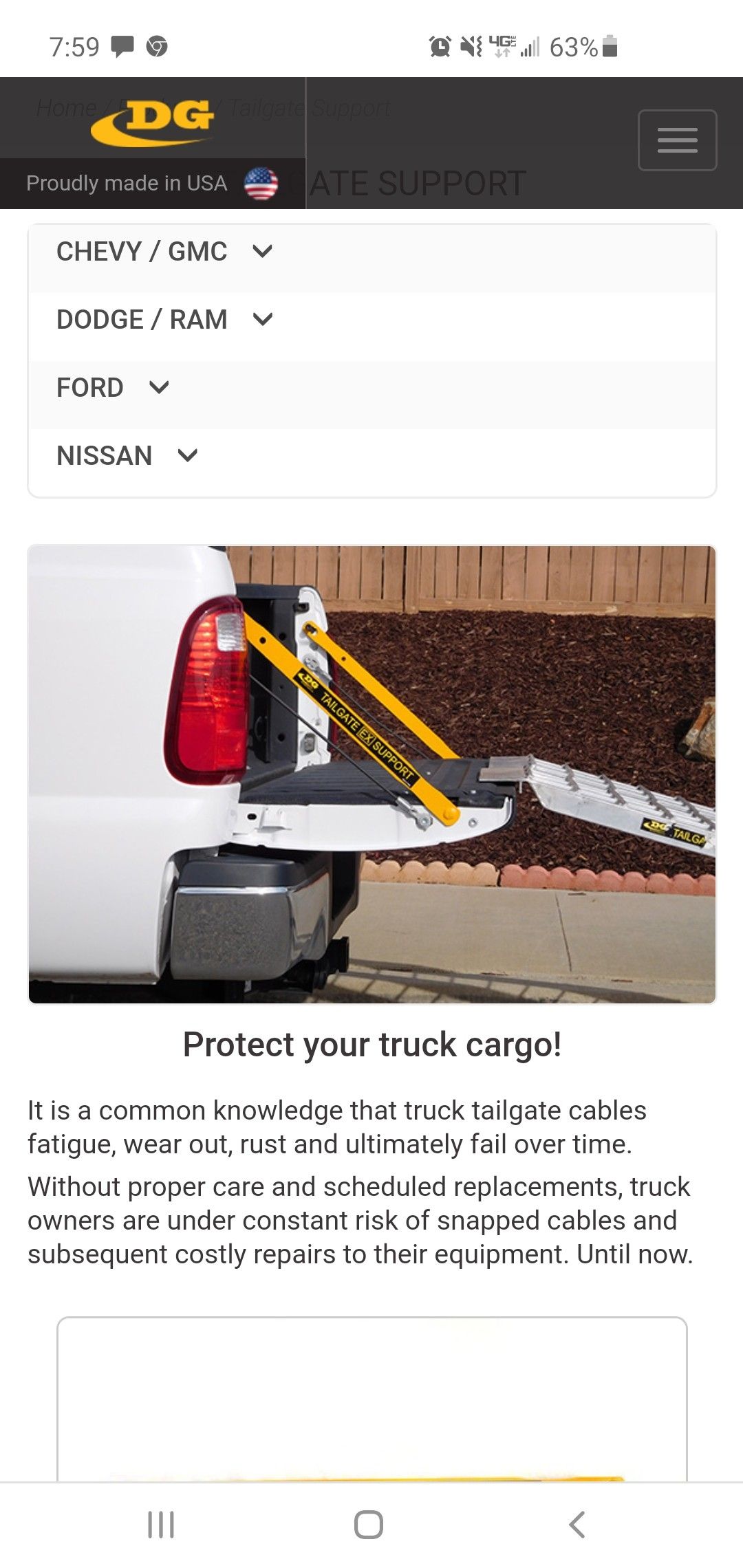Tailgate Supports