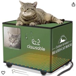 Heated Cat House (Clawsable)