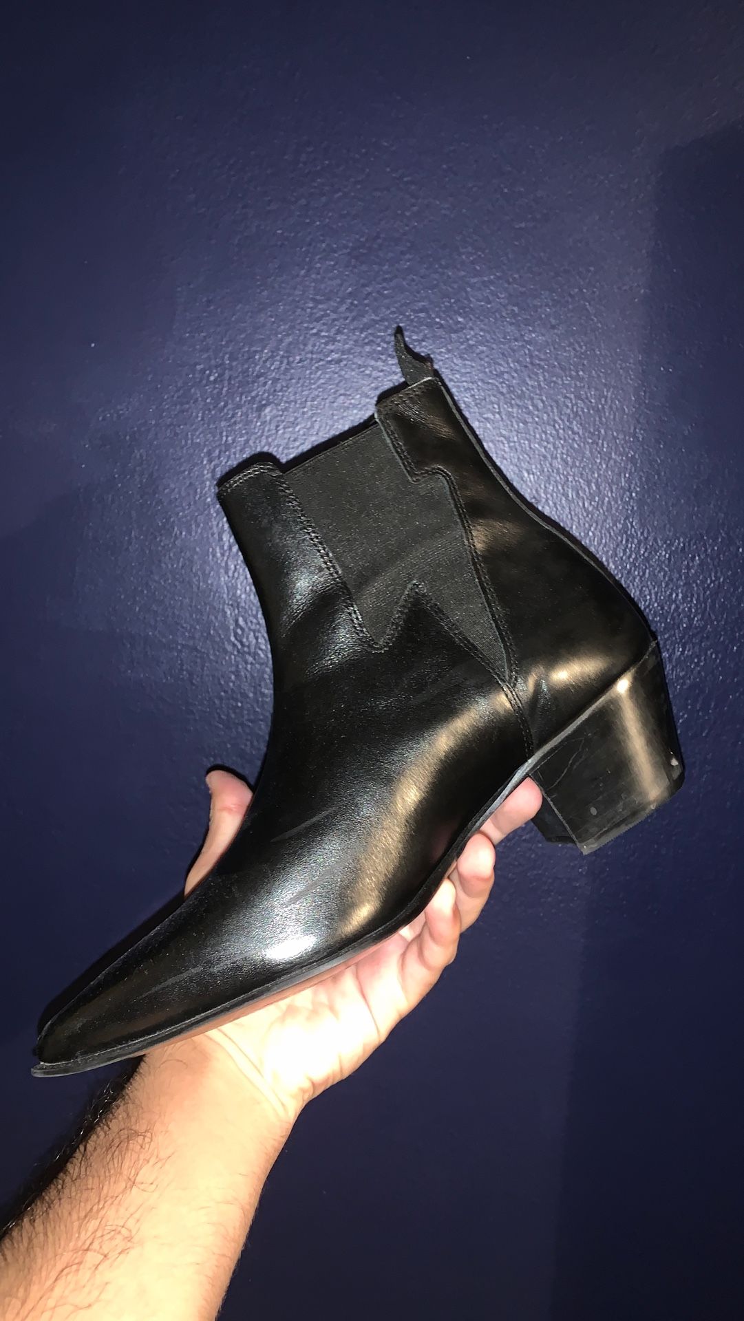 Men’s black Asos Boots, size 7