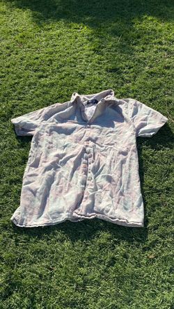 MAN Green with Grey accents Dress Shirt