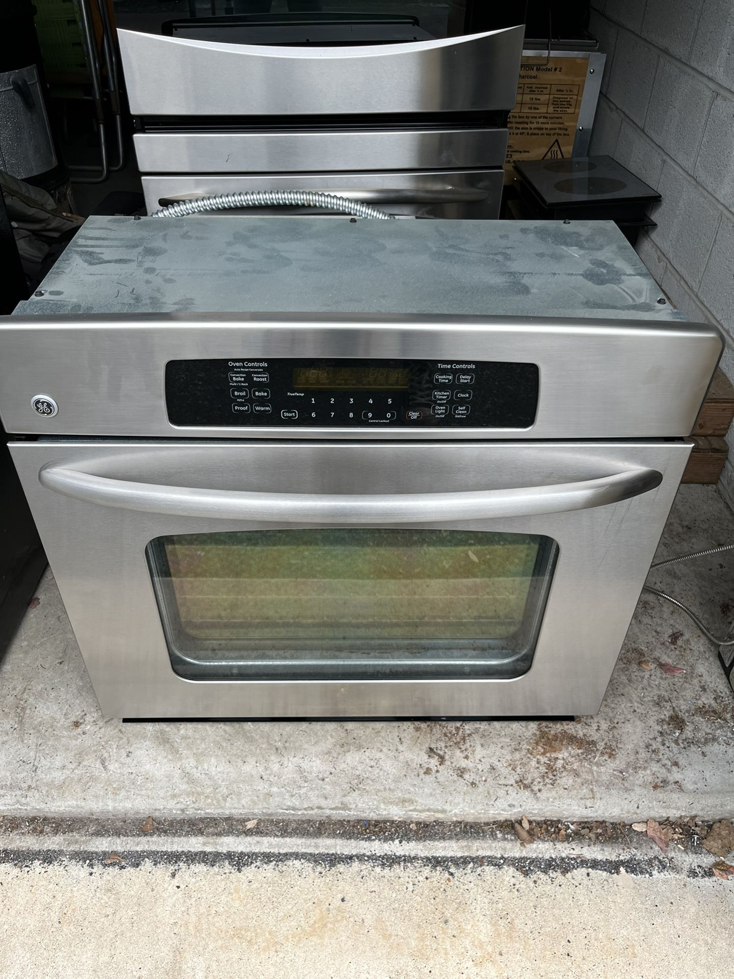 single wall oven 30”