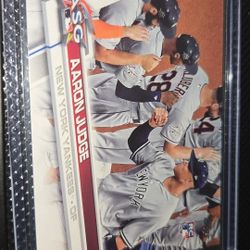 Yankees Aaron Judge Topps Rookie Card 