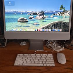 2021 iMac Mi 24” Screen Size 