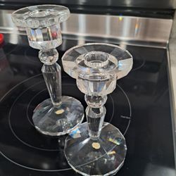 Crystal Candle/Taper Holders