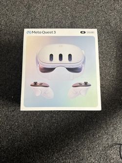 Oculus Meta Quest 3 All-in-One VR Headset 512GB with Controllers Sealed New Box