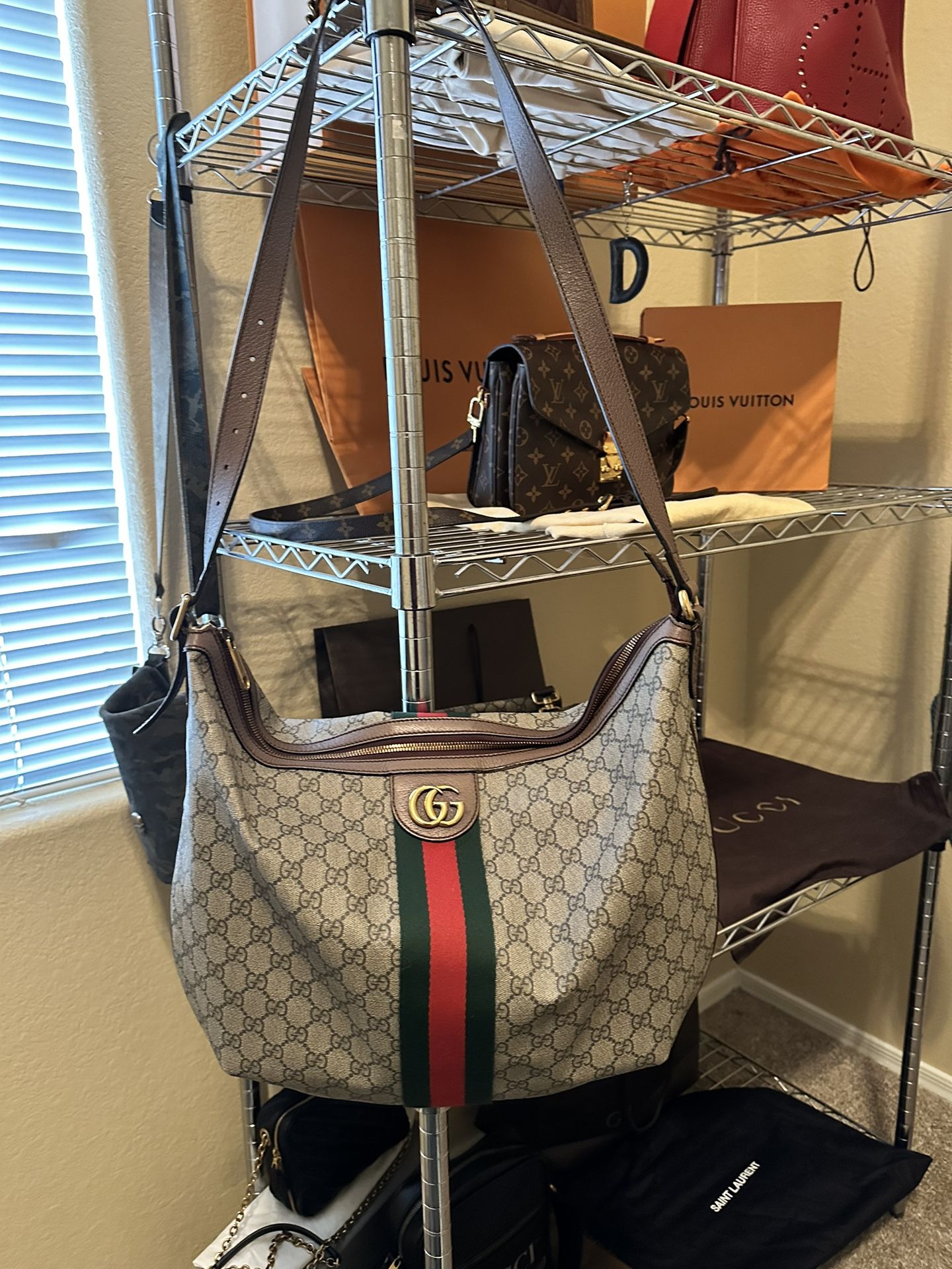 Gucci Ophidia large Half Moon bag/crossbody