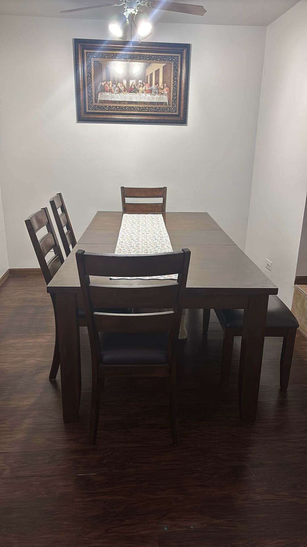 Brown Dining Room Table (Needs To Sell ASAP!)