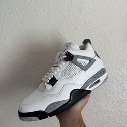 Jordan 4 White Cement 
