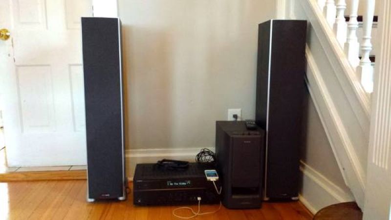 Yamaha Reciever and speakers