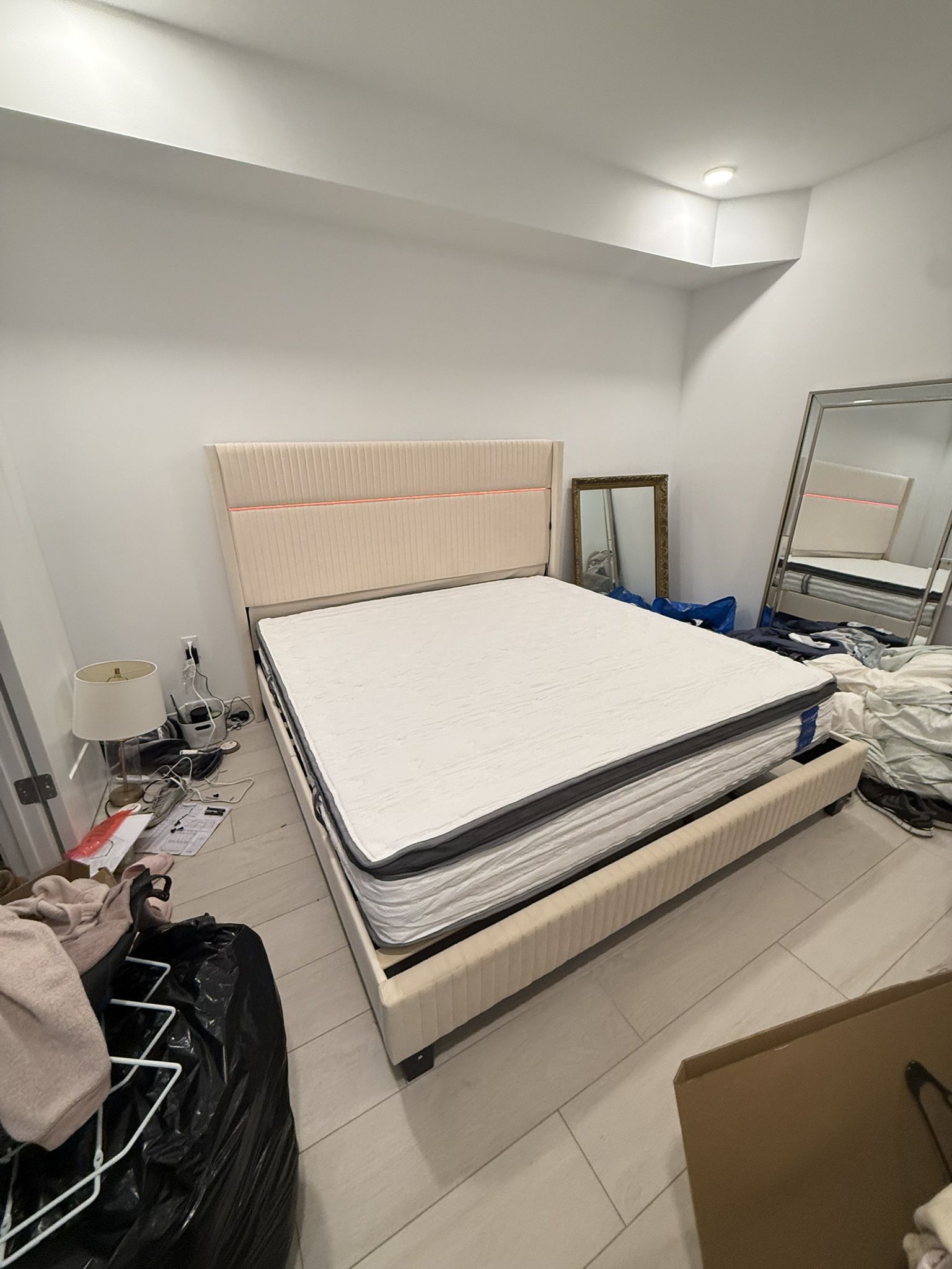 King Bed Frame And Mattress