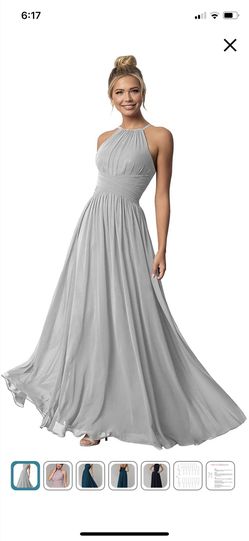 Formal Dress Silver Color