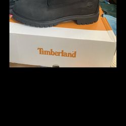 Timberland Men's Black Boots ((New) Size-12