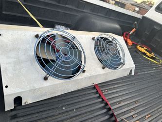 window Fan great metal cage