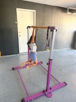 Gymnastics bar and Matt