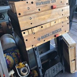 Original Workmate 525 Handtruck And Workbench