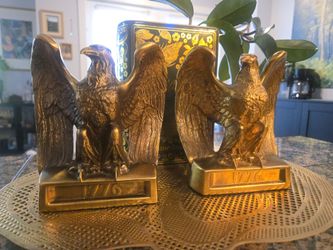 Brass Bookends
