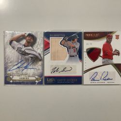 AUTOGRAPHS AND RELICS!!! ALL NUMBERED 