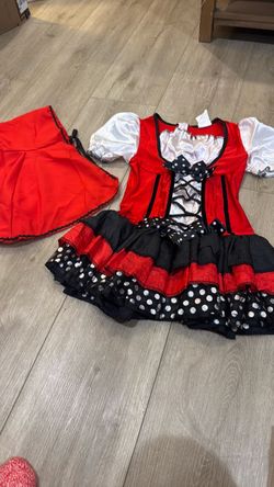 Child Lil red riding Hood costume