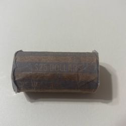 25 Dollars Coin Roll