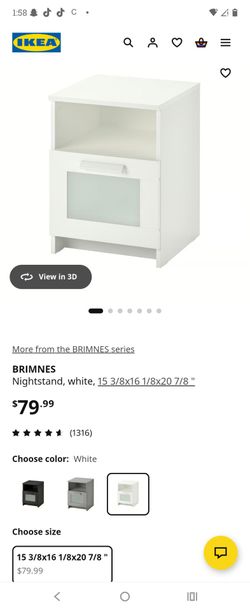 Ikea Brimness night stand