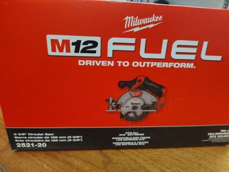 Milwaukee M12 FUEL 5-3/8" Circular Saw 2521-20