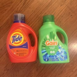 Tide & Gain Liquid Detergent Bundle