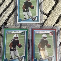 Ashton Jeanty Rated Rookie Lot Red And Green Press Proof