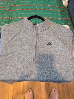 Adidas Quarter-Zip Pullover Sweatshirt golf size large