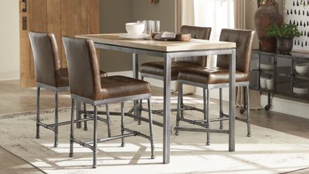 5 Piece Counter Height Dining Set