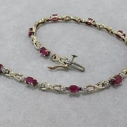 Ruby Bracelet Gold 😍  Wedding